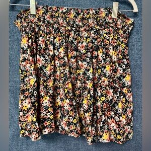 Wild Fable floral tiered Skater Mini Skirt